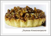 Anniversaire Gâteau aux noix